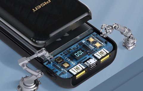 Powerbank Pisen BL-D68LS 10000mAh 22.5W (czarny)