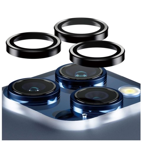 Szkło hartowane 9H do iPhone 15 Pro Max na obiektyw telefonu 3mk Lens Pro Protection