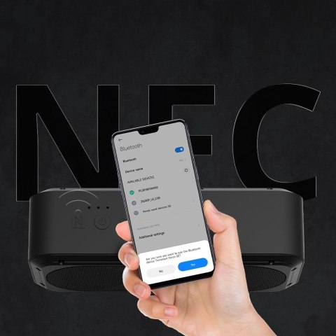 Tronsmart Force SE wodoodporny bezprzewodowy głośnik Bluetooth 50W czarny