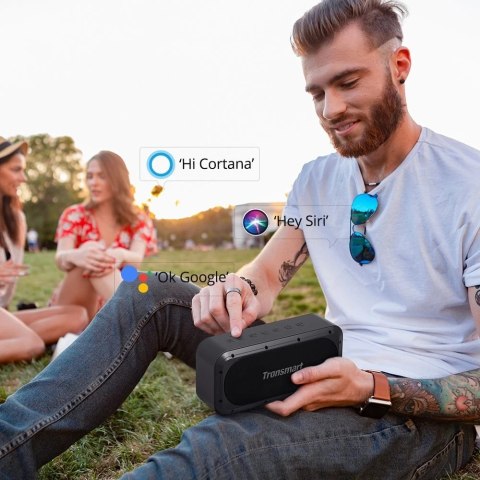 Tronsmart Force SE wodoodporny bezprzewodowy głośnik Bluetooth 50W czarny