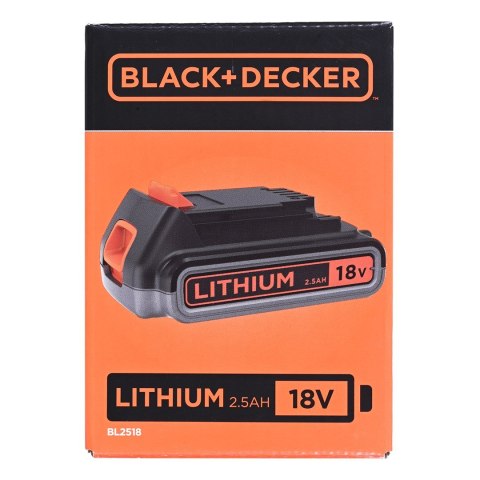 Akumulator 18V, Li-lon 2,5Ah BL2518-XJ BLACK+DECKER