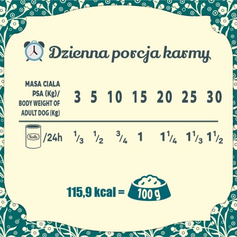 FOLK Mazurska pyszna sarnina mokra karma dla psów 800g