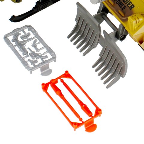 Czołg wojskowy z helikopterem i z akcesoriami MEGA CREATIVE 502180