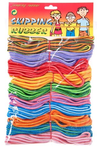 Guma do skakania Skipping 5m mix kolorów PASMANTEX 5051