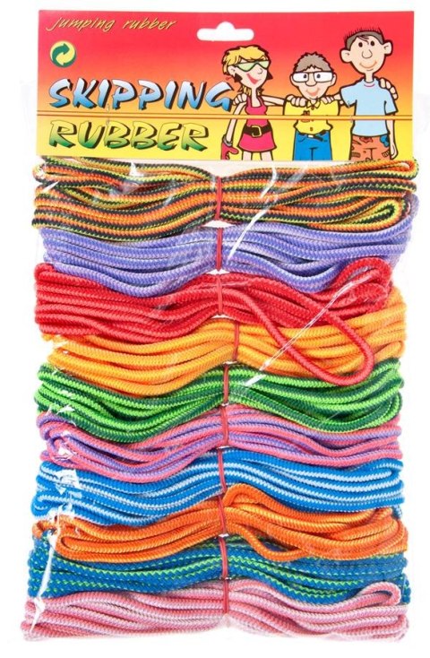 Guma do skakania Skipping 5m mix kolorów PASMANTEX 5051