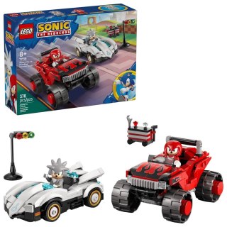 LEGO Sonic 77118 Srebrny samochód vs. monster car Knucklesa