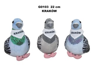 PLUSZAK GOLAB 22CM Z APASZKA KRAKOW SA 1/12