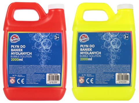 Płyn do baniek 2000ml baniak mix MY BUBBLE 576340