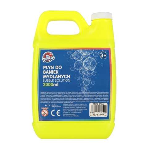 Płyn do baniek 2000ml baniak mix MY BUBBLE 576340