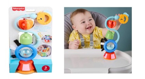 Fisher Price Sensoryczna zabawka z przyssawką Wesołe odgłosy