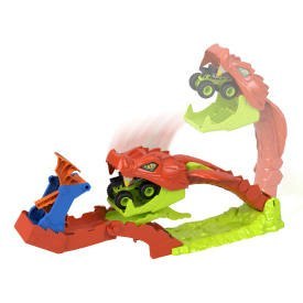 Hot Wheels Monster Trucks Mega skok Nokaut węża Zestaw JJN44 PUD2