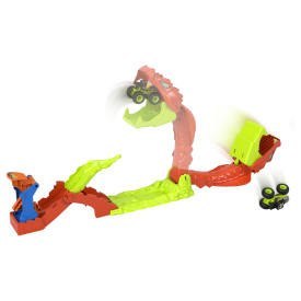 Hot Wheels Monster Trucks Mega skok Nokaut węża Zestaw JJN44 PUD2