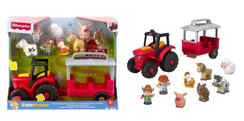 Little People Traktor Opieka nad zwierzątkami Zestaw prezentowy