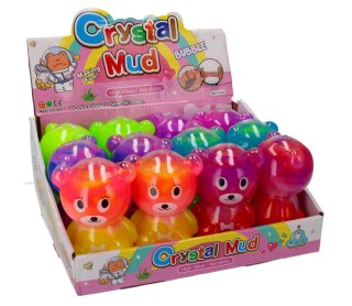 Masa slime Tęczowa Miś mix A 12