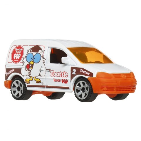 Matchbox Candy Samochodzik licencja; asortyment metalowych pojazdów w skali 1:64 z dekoracjami nawiązującymi do popularnych mare