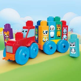 Mega Bloks Autobus Buduj i licz Pojazd i klocki JKG33 3