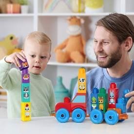 Mega Bloks Autobus Buduj i licz Pojazd i klocki JKG33 3