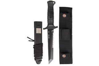 Nóż Mil-Tec German Combat Knife Black 2000 stal 440