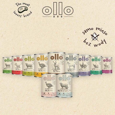 Ollo Pure Koń 400g