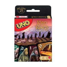 UNO Lord of the Rings Władca Pierścieni Gra karciana