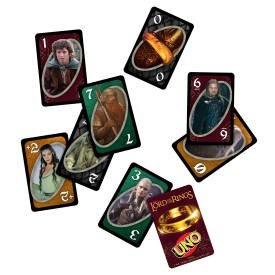 UNO Lord of the Rings Władca Pierścieni Gra karciana