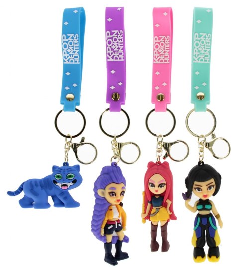 Brelok gumowy K-Pop Huntrix 8cm z opaską mix4 A 24 006499 BMG