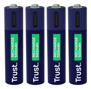 Baterie AAA Trust USB-C RECHARGEABLE BATTERIES 4P