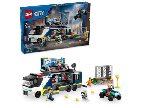 Klocki konstrukcyjne LEGO Policyjna ciężarówka LEGO 60418