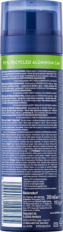 NIVEA MEN Pianka do golenia Hydro Care 200 ml