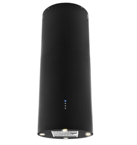 Okap wyspowy cylindryczny AKPO WK-4 ISLA BALMERA CZARNY (tuba, sterowanie mechaniczne)