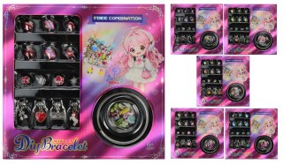 Zestaw piękności biżuteria mix wzorów MEGA CREATIVE 568683