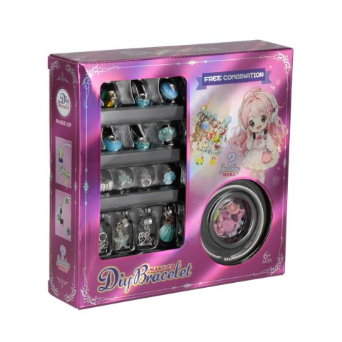 Zestaw piękności biżuteria mix wzorów MEGA CREATIVE 568683