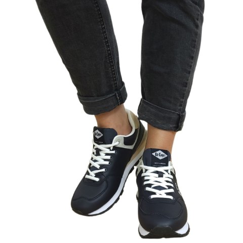 Buty męskie Lee Cooper czarno-granatowe LCJ-23-31-3075M