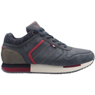 Buty męskie Lee Cooper granatowo-czerwone LCJ-21-29-0642M