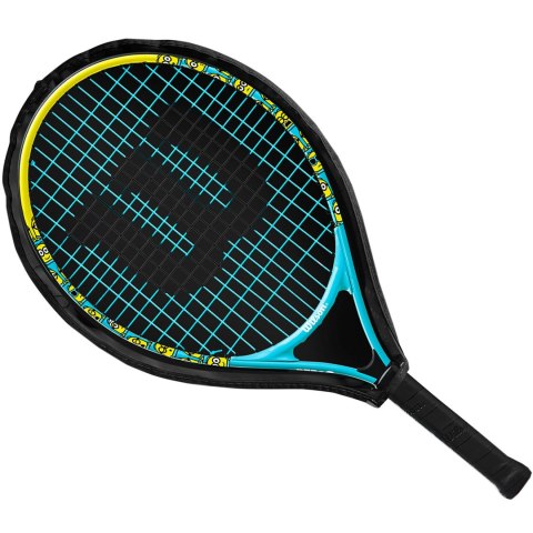 Rakieta do tenisa ziemnego Wilson Minions 2.0 JR 25 3 7/8 niebiesko-żółta WR097310H Rakieta do tenisa ziemnego Wilson Minions 2.0 JR 25 3 7/8 niebiesko-żółta WR097310H