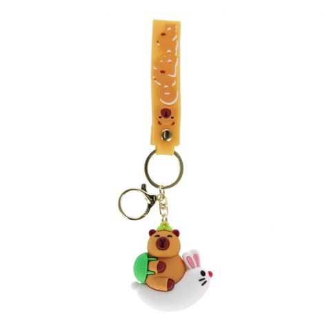 Brelok gumowy Kapibara 6cm z opaską A 12 500434 BMG