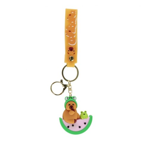 Brelok gumowy Kapibara 6cm z opaską A 12 500434 BMG