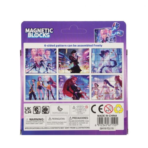 Klocki magnetyczne K-Pop Demon Hunters 20el 671101 BMG