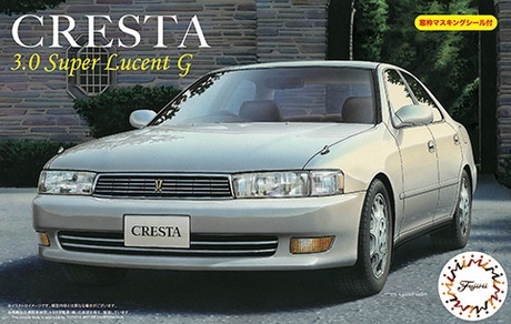 Fujimi 046983 1/24 ID-120 Cresta 3.0 Super Lucent w/Window Frame Masking