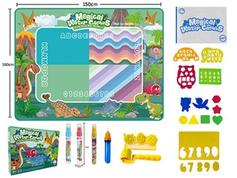 MATA WODNA DO MALOW DINOZAURY AKC 100X150 PUD