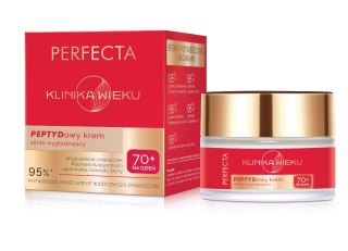 PERFECTA Klinika Wieku Peptydowy Krem silnie wygładzający na dzień 70+