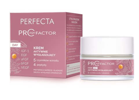 PERFECTA ProAgeFactor Krem aktywnie wygładzający na dzień