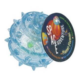 Piłka gumowa świecąca 6cm planety mix kolor TRENDHAUS 958563 TRE