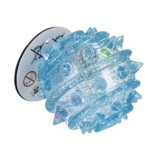 Piłka gumowa świecąca 6cm planety mix kolor TRENDHAUS 958563 TRE