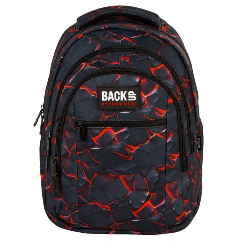 Plecak 30x42x20 1zamek 5kieszeni Backup 7 O 43 DERFORM PLB7O43