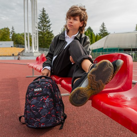 Plecak 30x42x20 1zamek 5kieszeni Backup 7 O 43 DERFORM PLB7O43