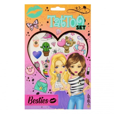 Tatuaż mix wzorów 15x24 cm 2 arkusze GRAFIX 098258 ROZ