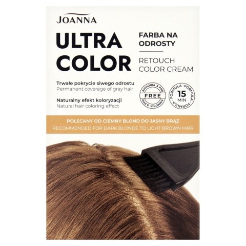 JOANNA Ultra Color Farba na odrosty od ciemnego blondu do jasnego brązu 1 op.
