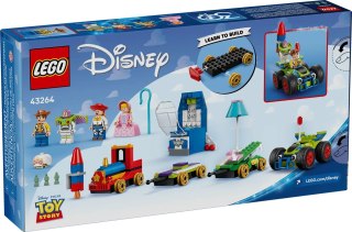 LEGO Disney Pixar 43264 Toy Story — Okolicznościowy pociąg i Pan Sterowany