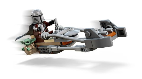 LEGO Star Wars 75436 Ścigacz Mandaloriana i Grogu